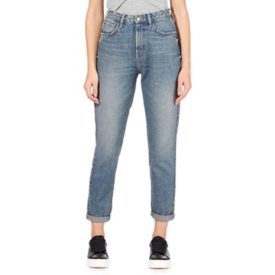Red Herring Blue 'Demi Mom' high waisted straight jeans